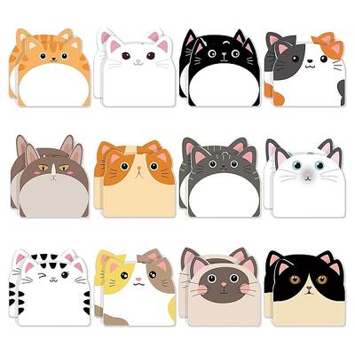 Cute Cat Memo Pad Sticky Notes