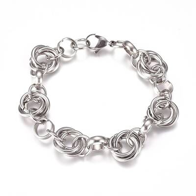 Tarnish Resistant 304 Stainless Steel Chain Bracelets