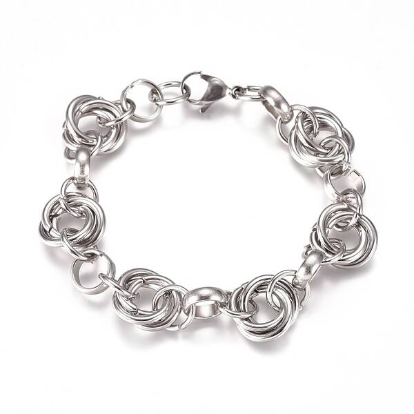 Tarnish Resistant 304 Stainless Steel Chain Bracelets