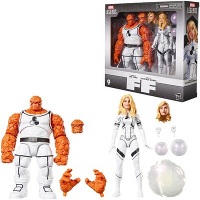 Fantastic Four - Marvel Legends - Future Foundation The Thing & Invisible Woman Action Figure 2-Pack