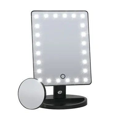 Rio-Beauty (Specchio Cosmetico Dimmerabile Touch A 24 Led)