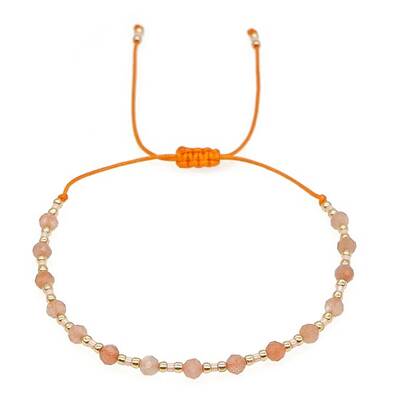 Natural Gemstone Bohemian Handmade Beaded Bracelet for Women