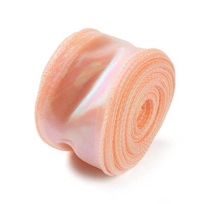 Fishtail Yarn Iridescent Ribbon for Bowknot Making