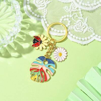 Alloy Enamel Keychain