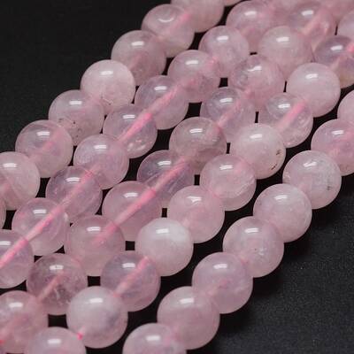Natural Madagascar Rose Quartz Beads Strands
