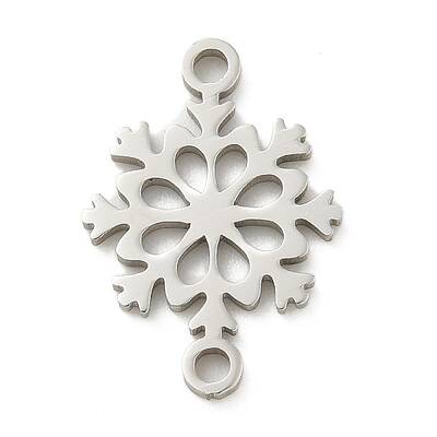 201 Stainless Steel Laser Cut Connector Charms
