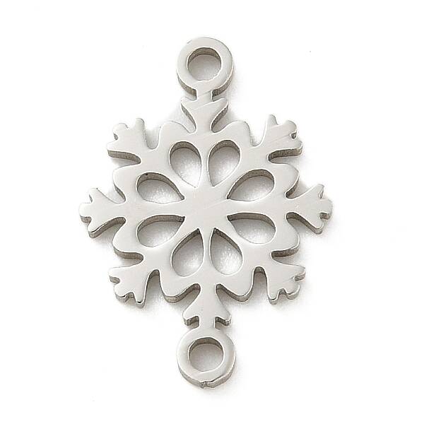 201 Stainless Steel Laser Cut Connector Charms