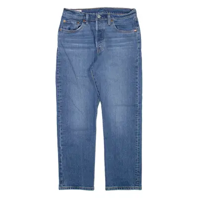 LEVI'S 501 BIG E Jeans Womens Blue Regular Straight W28 L26