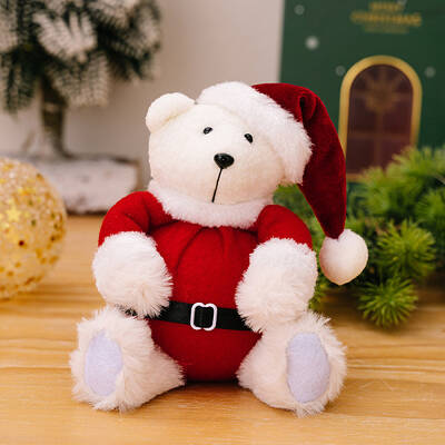 Christmas Plush Cloth Bear Figurines