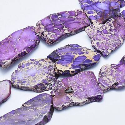 Natural Imperial Jasper Beads Strand