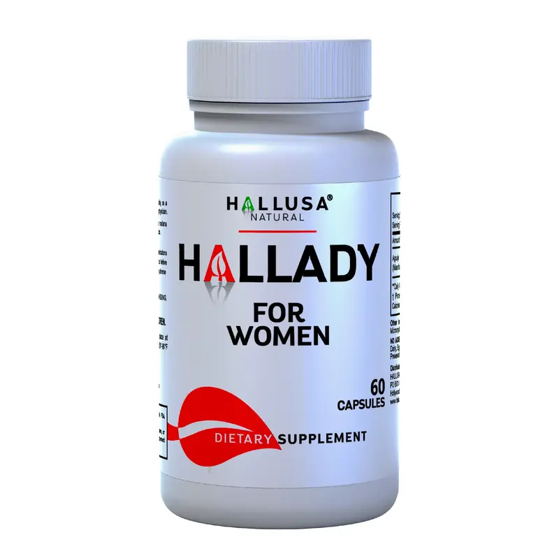 HALLADY Aguaje Curves Capsules for Women 60 Capsules - 1000mg Extra Strength Supplements - Dietary Supplement HALLUSA NATURAL...