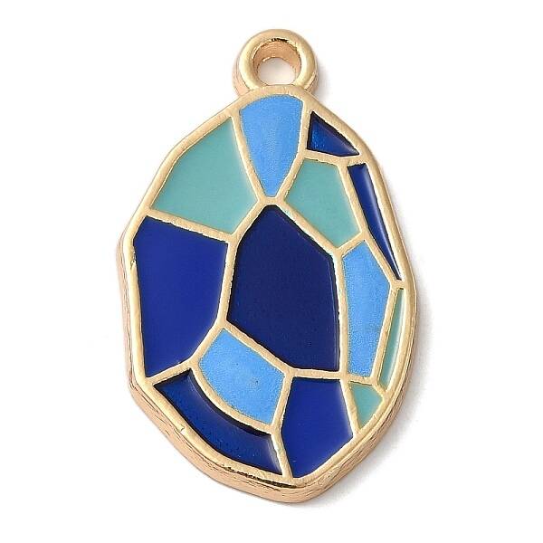 Zinc Alloy Enamel Pendants