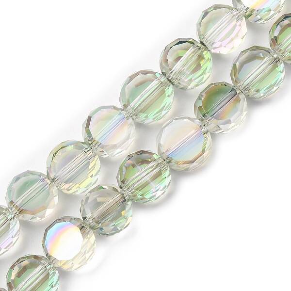 Electroplate Glass Beads Strands