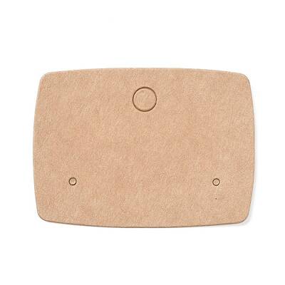 Blank Kraft Paper Earring Display Cards