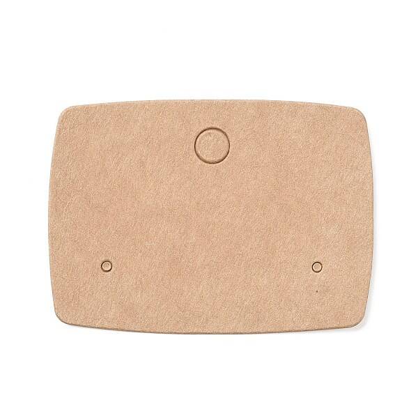 Blank Kraft Paper Earring Display Cards