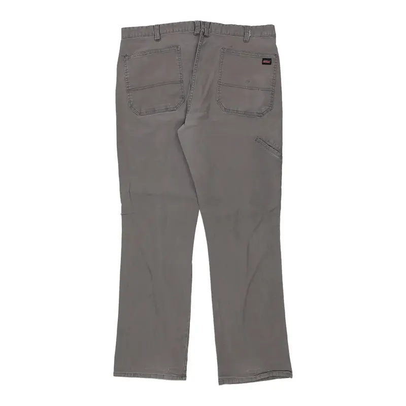 Dickies Carpenter Trousers - 38W 31L Grey Cotton