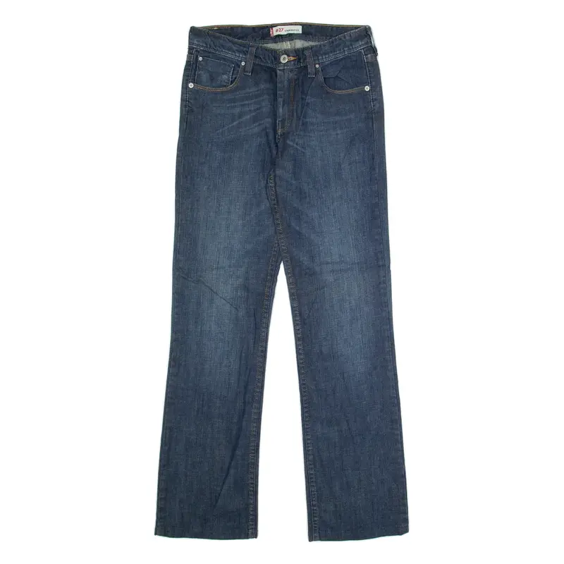 LEVI'S 627 Mens Jeans Blue Regular Straight Stone Wash W29 L32