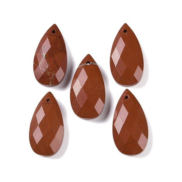 Natural Red Jasper Pendants
