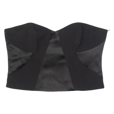 COAST Womens Cropped Top Black Sleeveless M