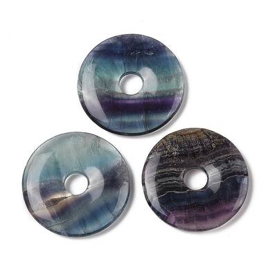 Natural Fluorite Pendants
