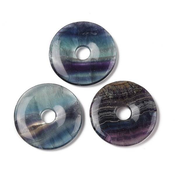 Natural Fluorite Pendants