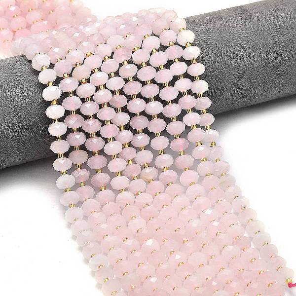 Natural Rose Quartz Beads Strands