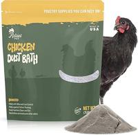 Chicken Dust Bath - 7lbs, Made in USA Natural Dust Bath for Chickens - Ideal Chicken Dust for Bath Tub Mix - Poultry Dust Pow...