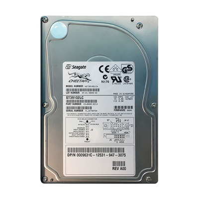 9J8006-021 Seagate 9.1GB Wide Ultra2 SCSI 10000 3.5-inch 1MB Hard Drive