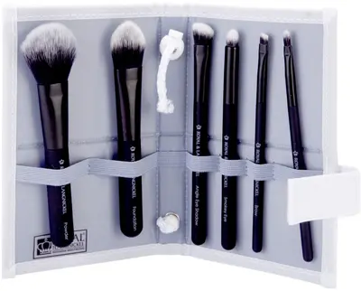 Royal and Langnickel Moda Total 6-piece brush set black