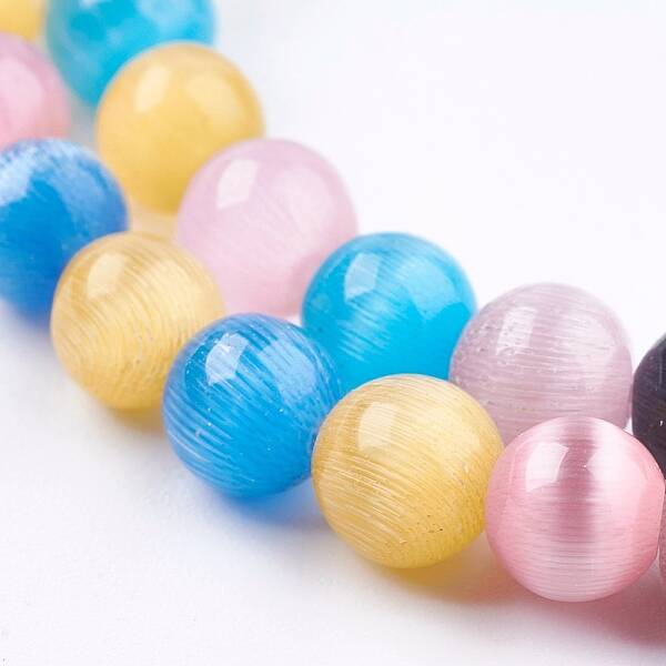 Cat Eye Beads Strands