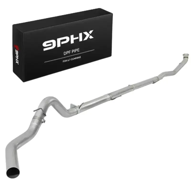 2013-2018 Cummins 6.7L DPF & CAT Delete Turbo Pipe 4/5 inch For Dodge Ram