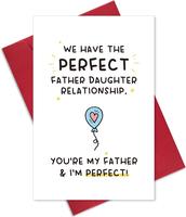 You're My Father But I'm Perfect Funny Father's Day Card