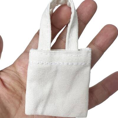 Handmade Canvas Bag Mini Model