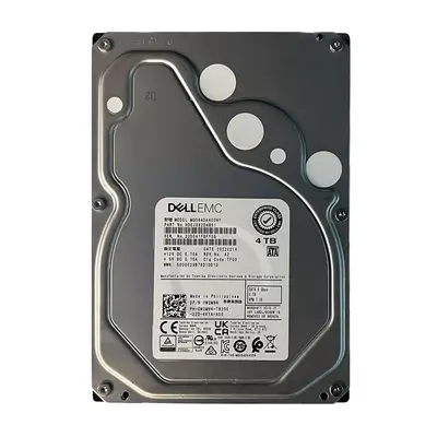 0W2M9N Dell 4TB 6Gb/s SATA 7200 3.5-Inch Hard Drive