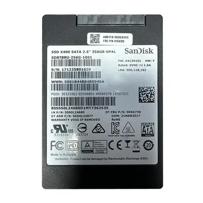 01EN338 Lenovo 256GB Triple-Level Cell SATA 6Gb/s 2.5-Inch Solid State Drive