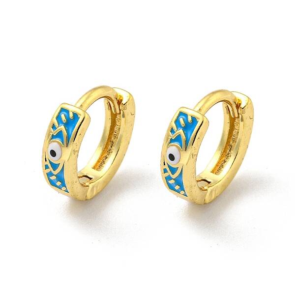 Brass Hoop Earring