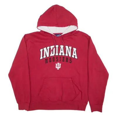 CAMPUS HERITAGE Indiana Hoosiers Mens Red Hoodie USA XL