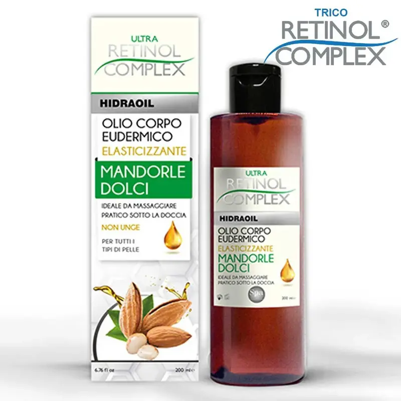 Retinol complex ultra sweet almond body oil 200 ml