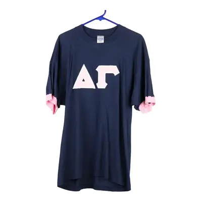 Eagle Usa Polo Shirt - Large Navy Cotton