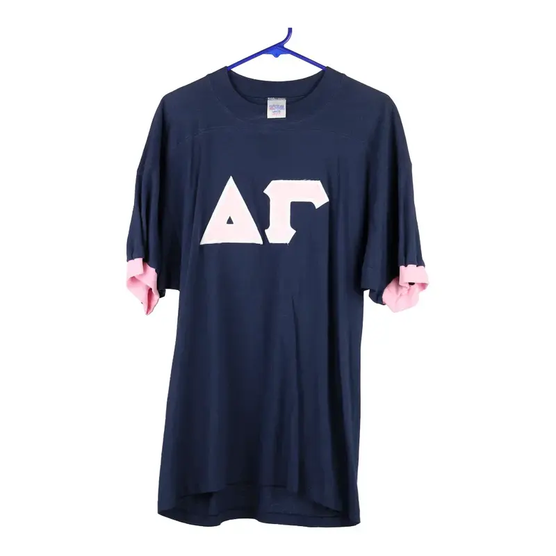 Eagle Usa Polo Shirt - Large Navy Cotton