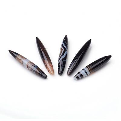 Natural Banded Agate/Striped Agate Beads
