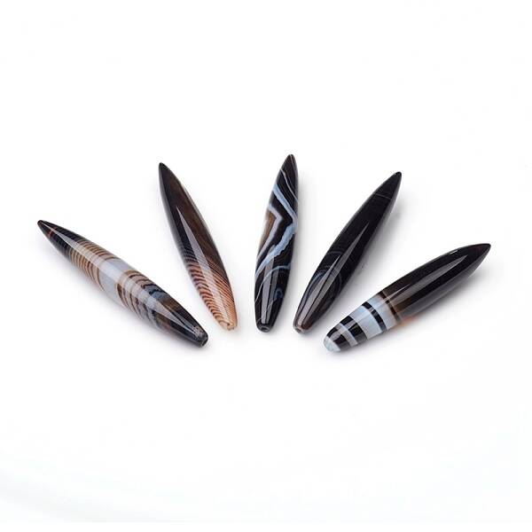 Natural Banded Agate/Striped Agate Beads