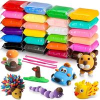 12/24/36 Colors Air Dry Clay Kit - Colorful Non-toxic & Safe Modeling Clay with Sculpting Tools, Soft Stretchy Diy Art Crafts...
