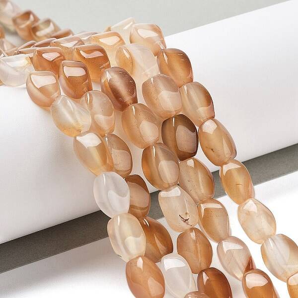 Natural Agate Beads Strands
