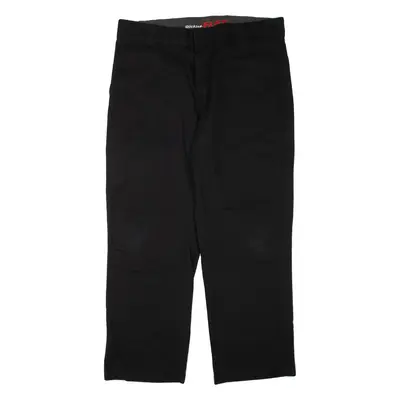 DICKIES Flex Mens Trousers Black Regular Straight W36 L30