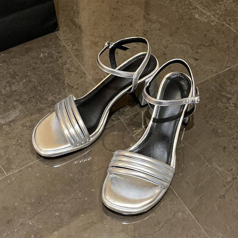 CHIKO Marie Kim Open Toe Block Heels Heeled Sandals