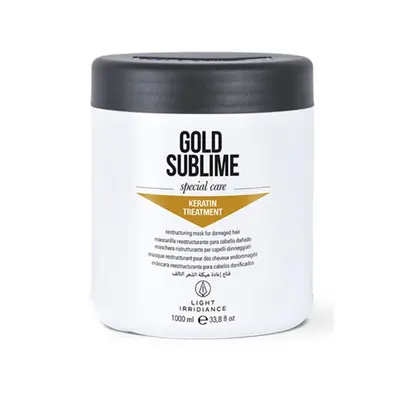 Sublime Keratin Treatment Mask Light Irridiance Gold 1000ml