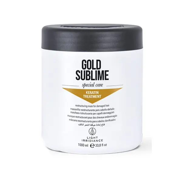 Sublime Keratin Treatment Mask Light Irridiance Gold 1000ml