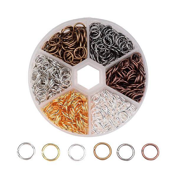 1 Box Open Jump Rings Brass Jump Rings
