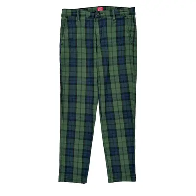 Levis Checked Chinos - 30W 28L Green Cotton Blend